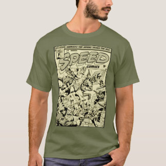 1940年代スピードコミックス アクションTシャツ Tシャツ