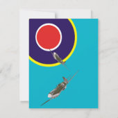 1940年代ダンス招待状 招待状 (裏面)