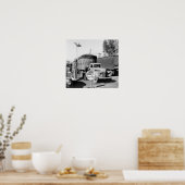 1940年代トラックストップ ポスター (キッチン)