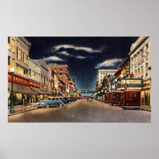 1940年代ノリストウンのメインセント ポスター