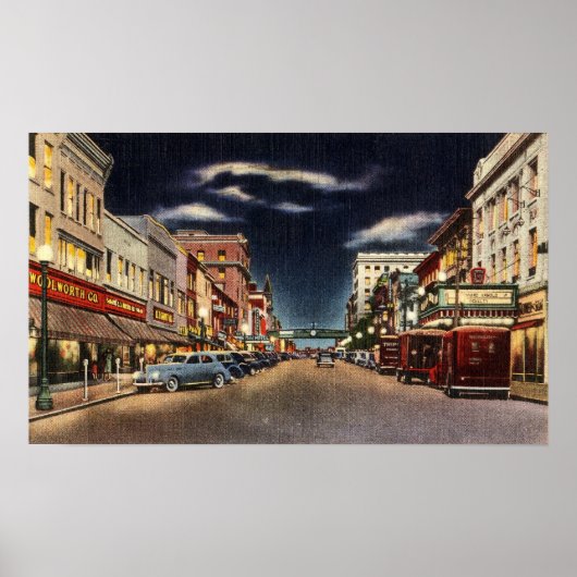 1940年代ノリストウンのメインセント ポスター (正面)