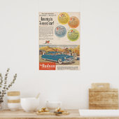 1940年代ハドソン自動車広告サーカスフェア ポスター (キッチン)