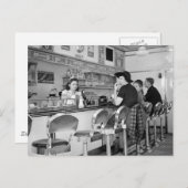 1940年代バーガージョイント ポストカード (正面/裏面)