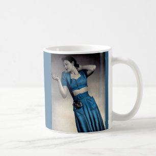 1940年代ファッションフォトミドリフスタイル コーヒーマグカップ