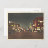 1940年代ラスベガスFremont St.ポストカードネオン ポストカード (正面/裏面)