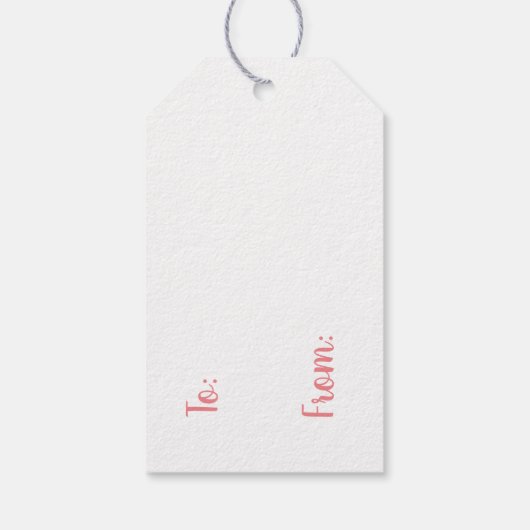 1940年代ヴィンテージ麦藁帽子(花つき) ギフトタグ (裏面)