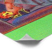 1940年代初期の美しいピンアップ女の子 ポスター (角)