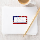 1940年代愛国者敬礼 ラベル (インサイチュ)