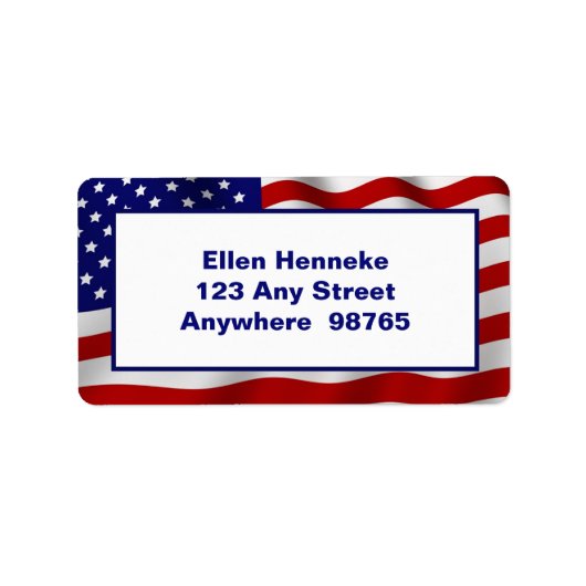 1940年代愛国者敬礼 ラベル (正面)