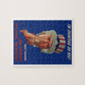 1940年代警告のサム叔父 ジグソーパズル (横)