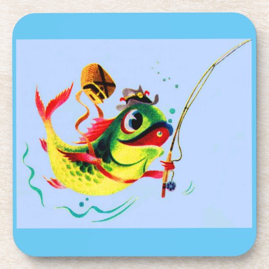 1940年代魚釣り コースター (正面)