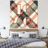 1940年代 キャンバスプリント (インサイチュ (寝室))