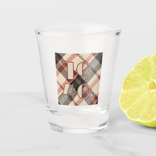 1940年代 ショットグラス (正面)