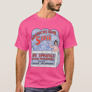 1940年代 ホットスプリングス国立公園 アーカンソー州 オーバーサイズ Tシャツ