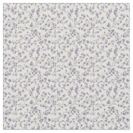 1940年代 ヴィンテージ タイム & デニム フラワー アート ファブリック