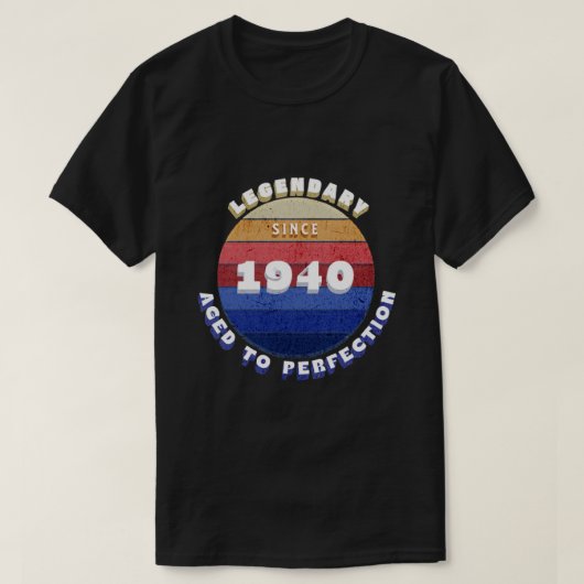 1940年伝説のレトロTシャツ Tシャツ (デザイン正面)