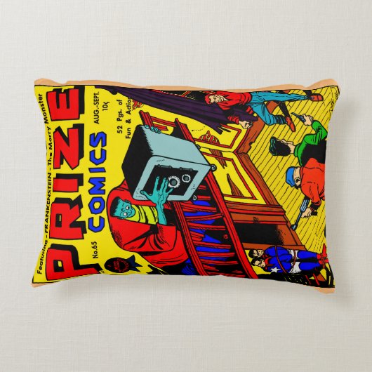 1940年賞品漫画枕 アクセントクッション (裏面)