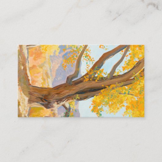 1940年10月の朝、メイナード・ディクソン 名刺 (正面)