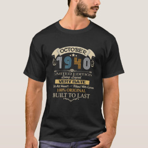 1940年10月限定版リビングレジェンド誕生田 Tシャツ