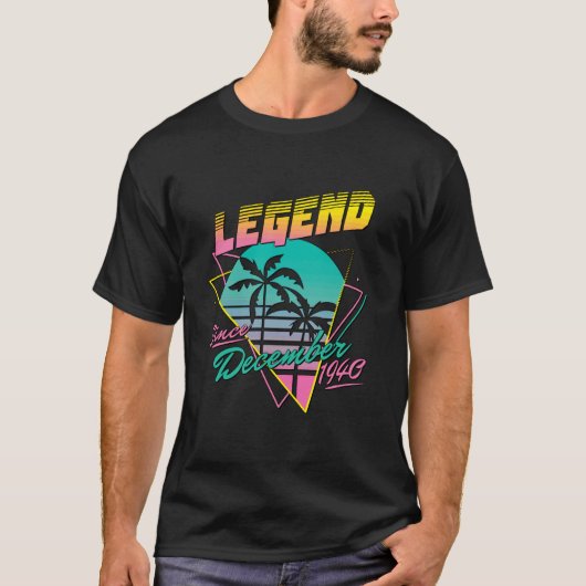 1940年12月から続く伝説 Tシャツ (正面)