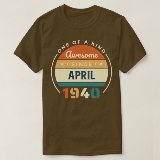 1940年4月 Tシャツ (デザイン正面)