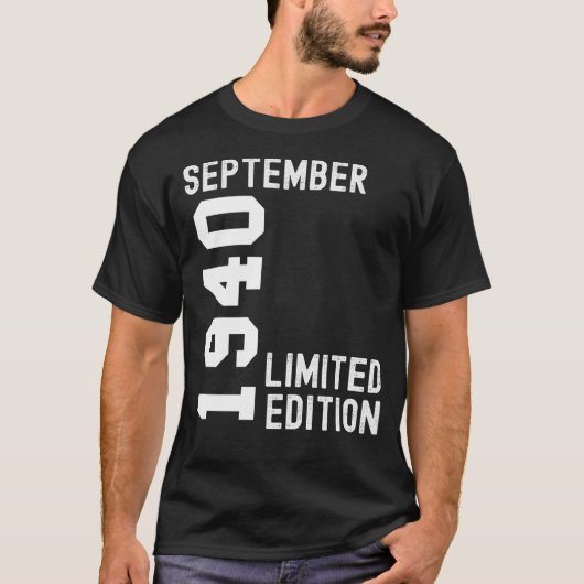 1940年9月ハッピーバースデーパーティー Tシャツ (正面)
