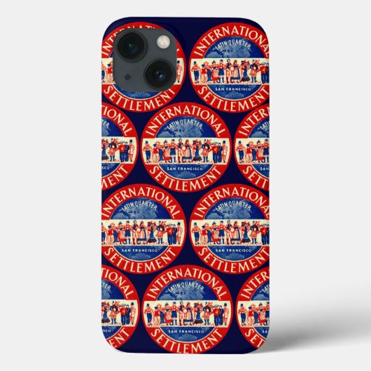 1940決済国際的サンフランシスコ Case-Mate iPhoneケース (裏面)
