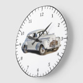 1940白2500デラックス時計 ラージ壁時計 (傾斜)