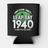 1940素晴らし年閏年日以後2月29誕生日 缶クーラー (正面)