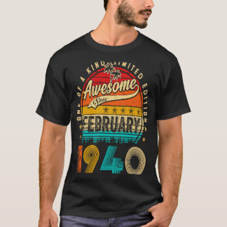 1940素晴らし年2月以来83歳83番目のバード Tシャツ