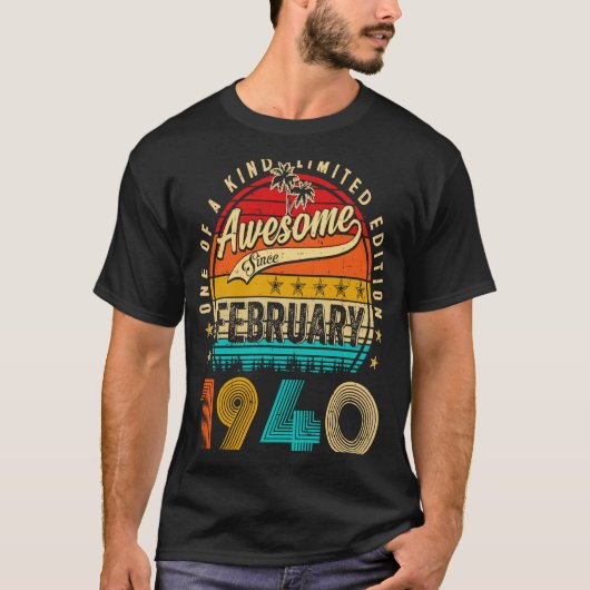 1940素晴らし年2月以来83歳83番目のバード Tシャツ (正面)