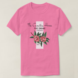 1940-1977シカゴ、ドレイクホテルCamellia House Tシャツ