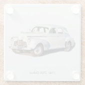 1940 2500デラックスガラスコースター ガラスコースター (裏面)