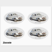 1940 2500デラックスステッカー 楕円形シール (シート)