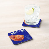 1940sにはオレンジ色のクレートのラベルが1つ コースター (右側)