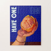 1940sにはオレンジ色のクレートのラベルが1つ ジグソーパズル (縦)