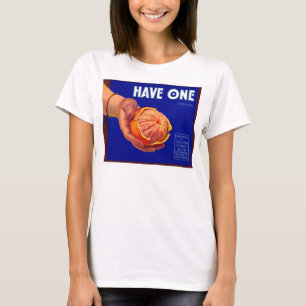1940sにはオレンジ色のクレートのラベルが1つ tシャツ