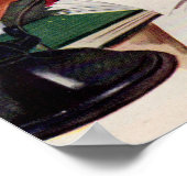 1940sアンクルサム電話 ポスター (角)