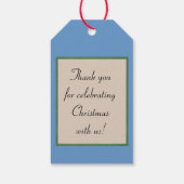 1940sクリスマスオーナメント ギフトタグ (裏面)