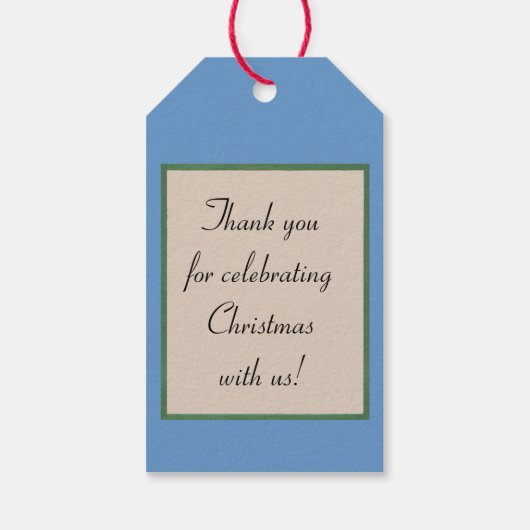 1940sクリスマスオーナメント ギフトタグ (裏面)