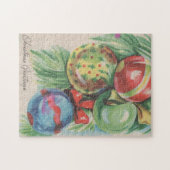 1940sクリスマスオーナメント ジグソーパズル (横)