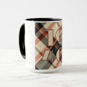 1940sプレイドコンボマグカップ マグカップ (正面左)