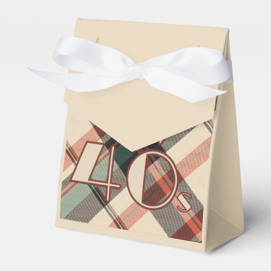 1940sプレイドパーティーボックス フェイバーボックス (正面サイド)