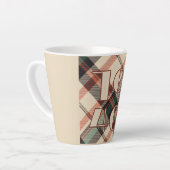 1940sプレイドラテマグ カフェラテマグ (左アングル)