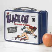 1940's Black Cat Metal Lunchbox メタルランチボックス (インサイチュ)