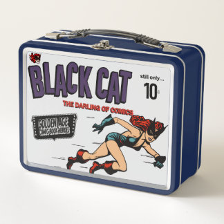 1940's Black Cat Metal Lunchbox メタルランチボックス
