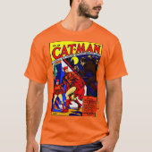 1940's Cat-Man Comic T-Shirt Tシャツ (正面)