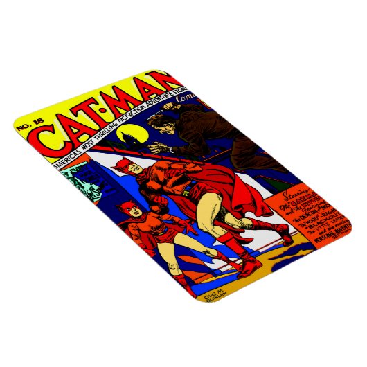 1940's Cat-Man Comics Magnet マグネット (右側)