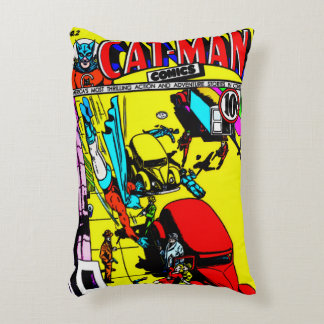 1940's CAT-MAN Comics Pillow アクセントクッション