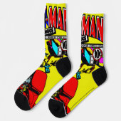 1940's CAT-MAN Comics Socks ソックス (左)